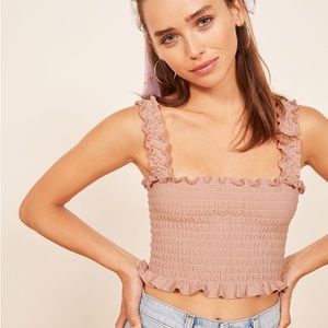 reformation leonora top